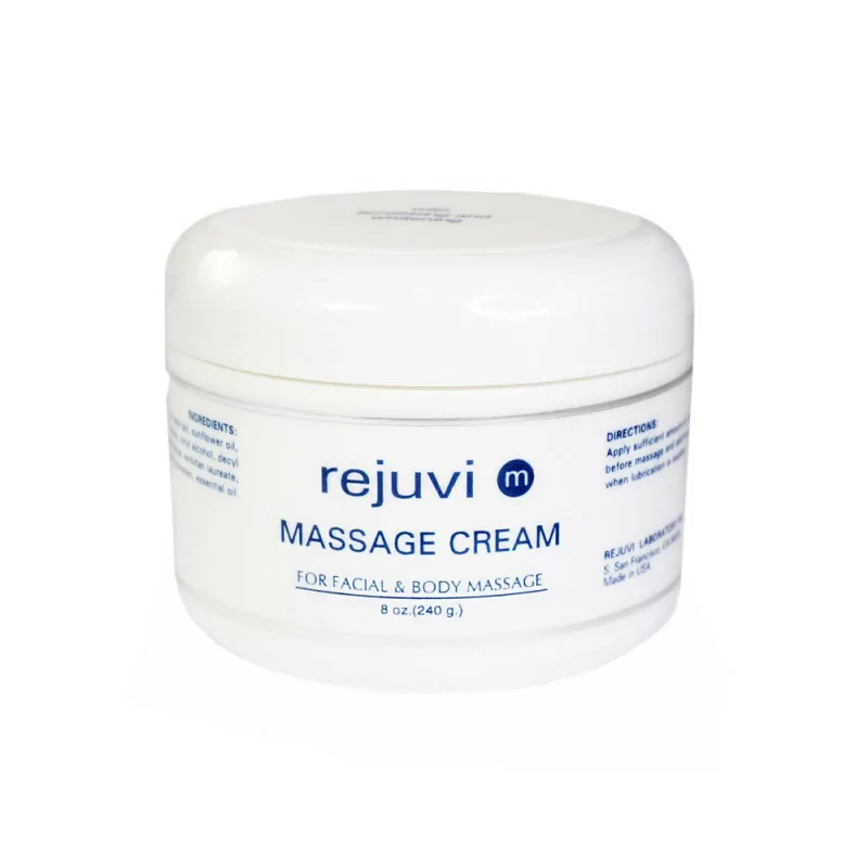 Rejuvi „m“ Massagecreme mit Peeling und Aufhellung (240 g)
