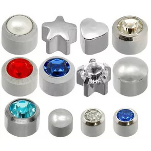 Caflon® sterile silver earrings kit (12 pairs)