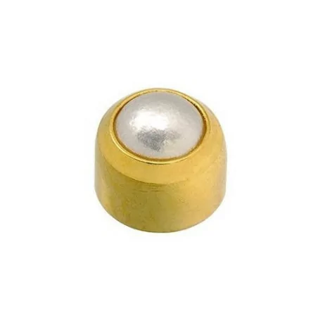 Caflon® steril vergoldete Ohrringe „Perle“