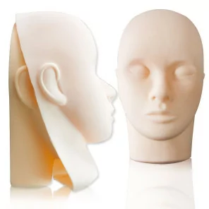 Манекен-голова + 3 резиновые маски