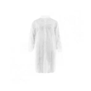 Disposable dressing gown with velcro strip 5 pcs. (XXL size)