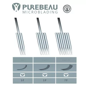 Purebeau FlaT pigmentation needle (3F, 5F, 7F) 1 шт.