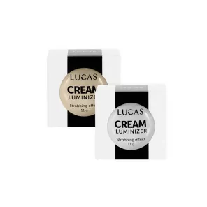 Lucas Кремовый хайлайтер для лица cream luminizer (silver/gold)