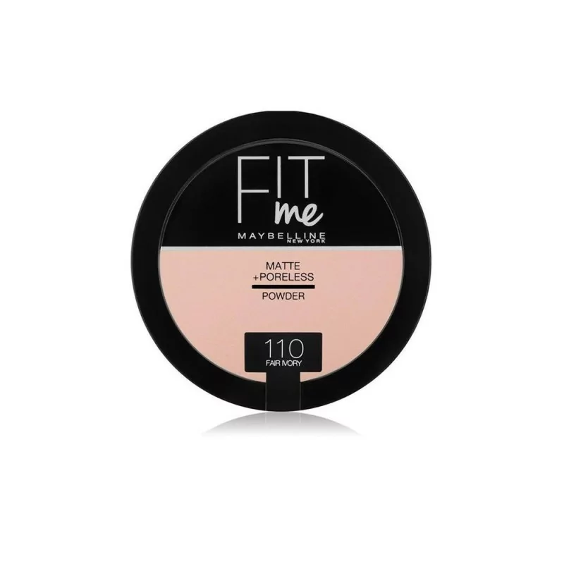 Maybelline Fit Me Puder 14 g. (110 Fair Ivory)