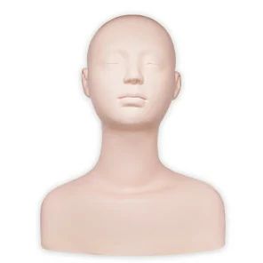 Practice mannequin head with shoulders