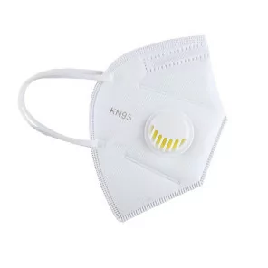 Mundschutz - Atemschutzmaske mit Ventil 4-lagig KN95 1Stk.