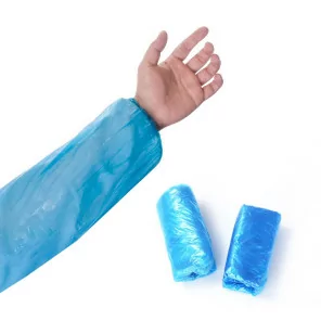 Одноразовые синие рукава (10 шт. - 5 пар)