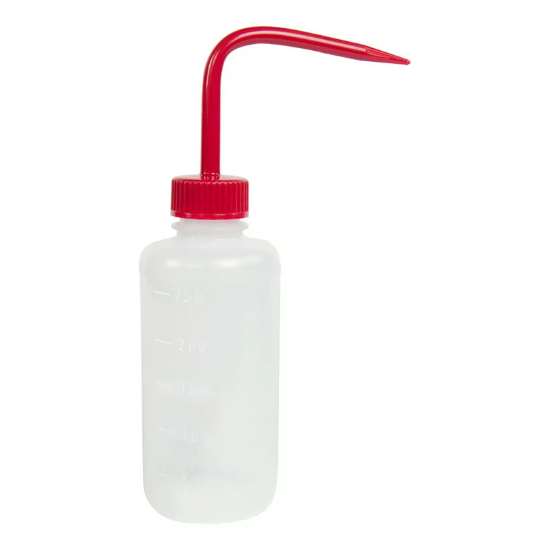Plastikflasche mit rotem Schlauch (250 ml/500 ml)