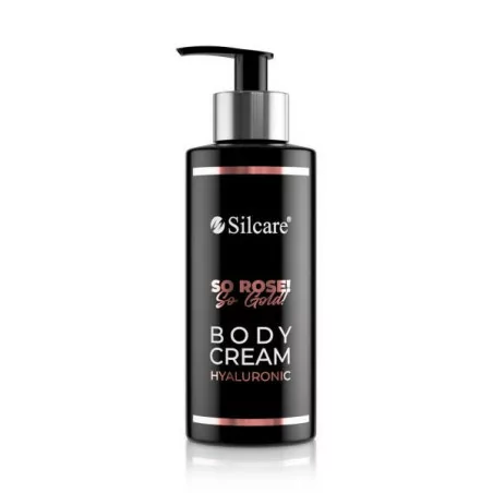 Silcare So Rose! So Gold! Hyaluronic Body Cream – a hyaluronic acid body lotion with gold