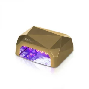 Silcare Gold Diamond CCFL+LED 36W Apaļa nagu lampa