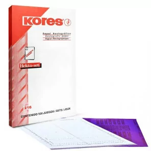KORES Hectographic Tattoo Transfer Paper (5gab)