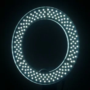 LED gredzenu lampa 10" 8W ar turētāju tālrunim