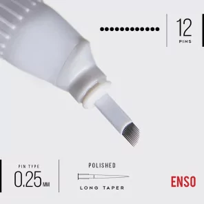 ENSO Microblades abgewinkelt Flex Hard 0,25 mm (1 Stück)