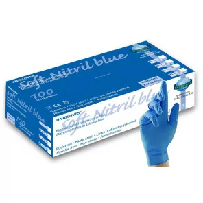 SOFT NITRIL BLUEПерчатки нитриловые (L-XL)