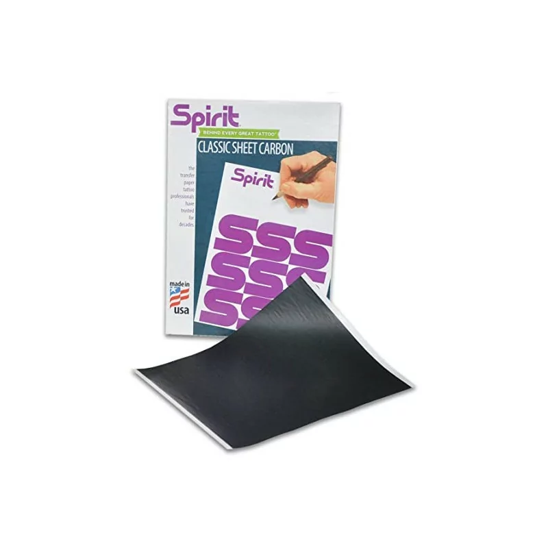 Spirit Classic Sheet Carbon Schablonenpapier (5 Stück)