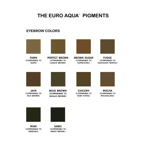 Aquapigmente | Li Pigments Aqua Augenbrauenpigmente