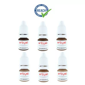 Artyst Eyebrow Pigments Artyst Eyebrow Pigments (10ml) Reach 2022 Approved