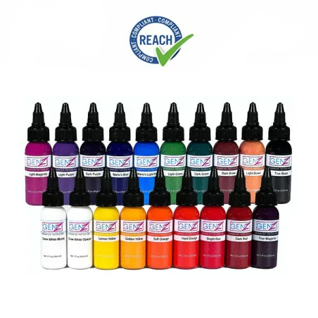 Intenze Pigment Color 19-teiliges Set (30 ml) REACH 2022-zertifiziert