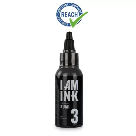 I Am Ink Erste Generation 3 Sumi (50ml) REACH 2022 zugelassen