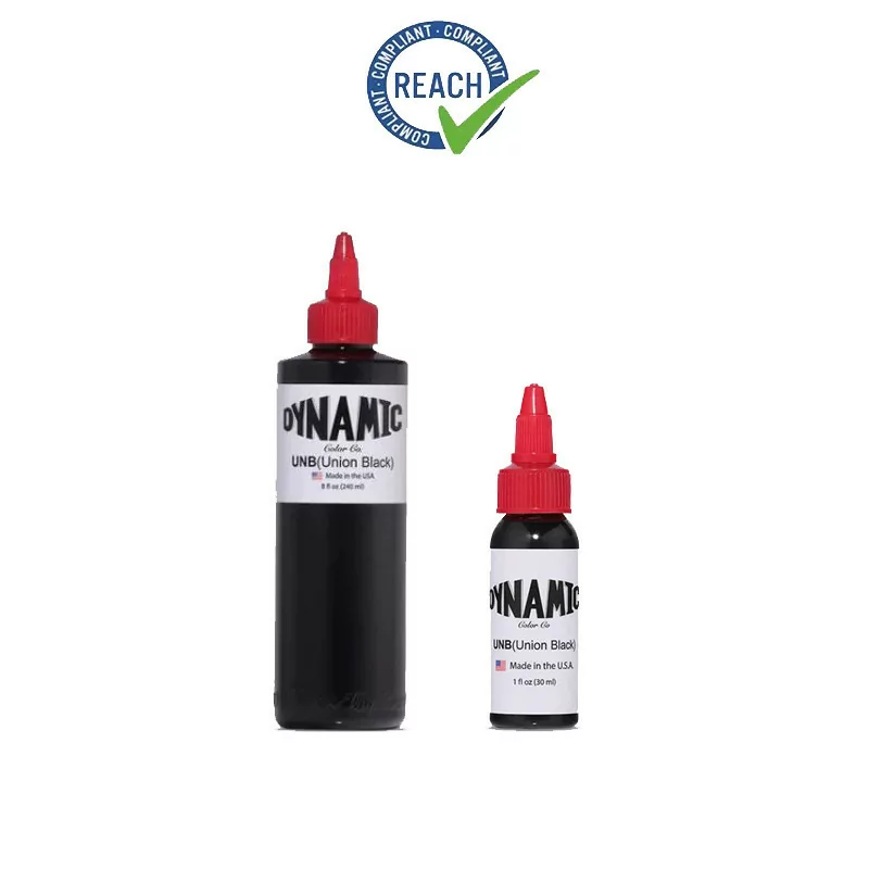 Dynamic Ink Union Black Pigments (30/240ml) REACH 2022 Approved