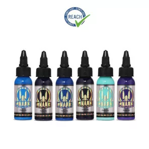 Dynamic Tattoo Ink Viking Line Zilie toņi (30/120/240ml) REACH 2022 Approved