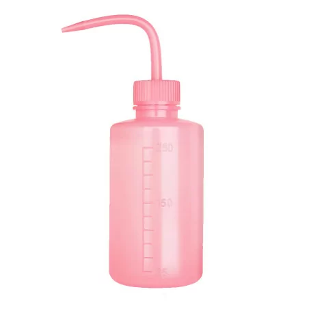 Rosa Plastikwaschflasche
