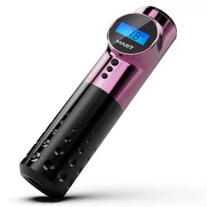Mast Archer bezvadu tetovēšanas mašīnas pildspalva ar 3,5 mm gājienu (rozā)