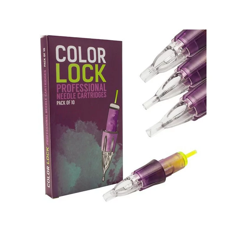 Color Lock Open Tip Tetovēšanas un PMU kārtridži (1gab)
