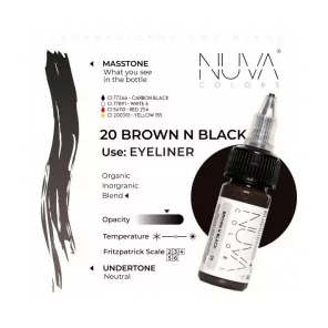 Nuva Colors Eyeliner Pigmente (15ml) REACH-zertifiziert