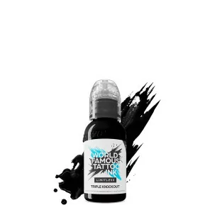 World Famous Tattoo Ink Triple Knockout Pigments (30/120/240ml)