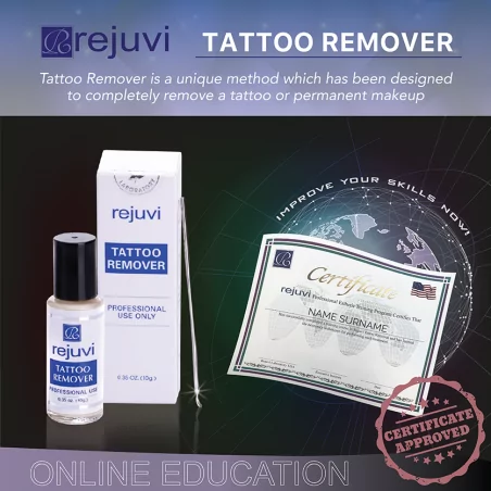 Rejuvi Tattoo Remover Online Education (Kit Included)