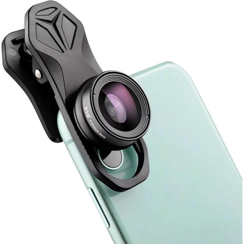 Professionelles Fisheye 210° Objektiv für Smartphones